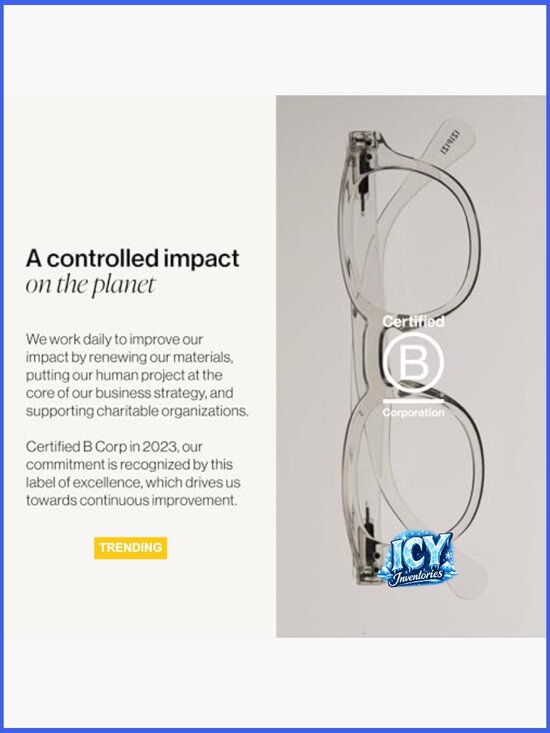 Square Sunglasses with 100% UV Protection, Scratch-Resistant Grey Lenses main image 7